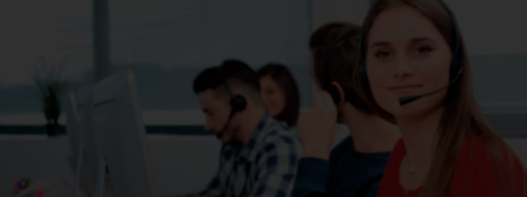 Personer med headset
